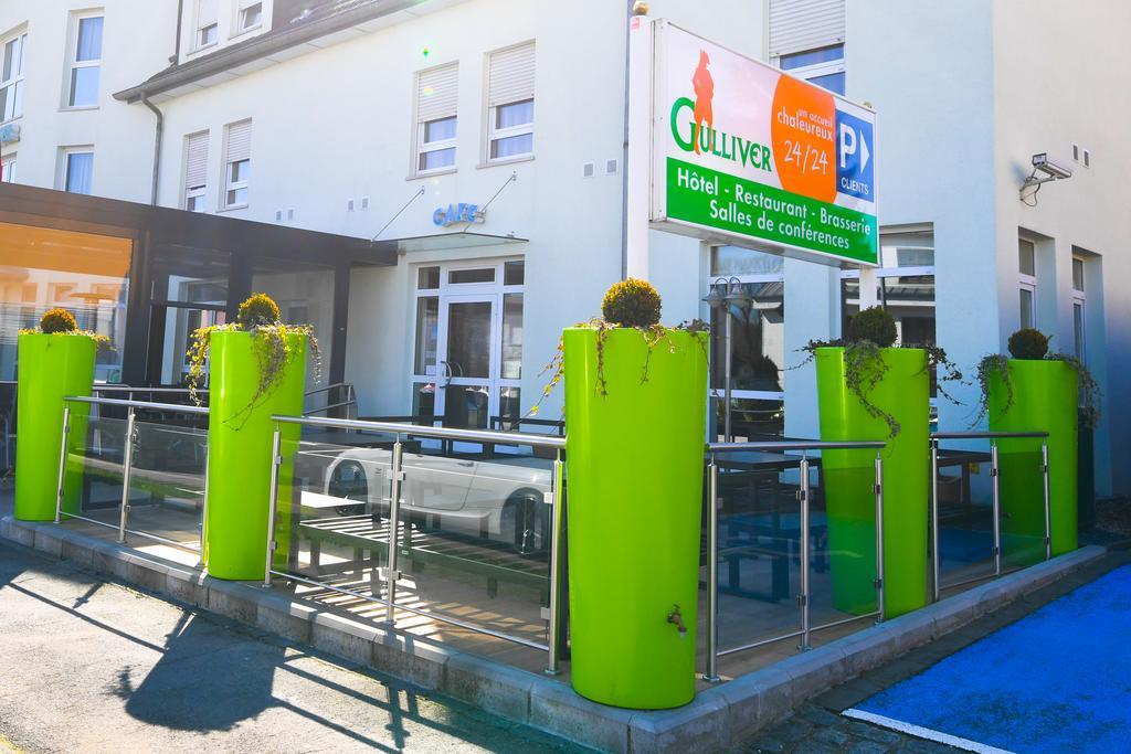 Hotel-Restaurant Gulliver Bascharage Exterior photo